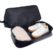 Load image into Gallery viewer, The Aubree 20" Nylon Zip Drop Bottom Frame Weekender By Max Studio