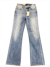 Load image into Gallery viewer, Light Wash Mid Waisted Mild Boot Cut Jeans by Judy Blue
