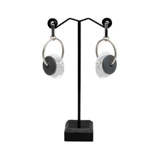 Load image into Gallery viewer, Hoop and Circles Earrings