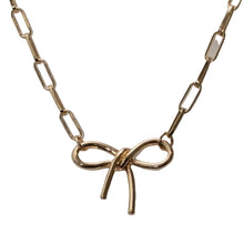 Load image into Gallery viewer, The Modern Bow Collection Necklace