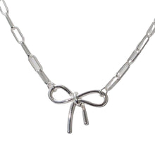 Load image into Gallery viewer, The Modern Bow Collection Necklace