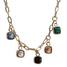 Load image into Gallery viewer, Gem Drops Necklace