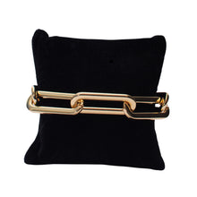 Load image into Gallery viewer, Large Paperclip Toggle Bracelet