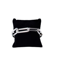 Load image into Gallery viewer, Large Paperclip Toggle Bracelet