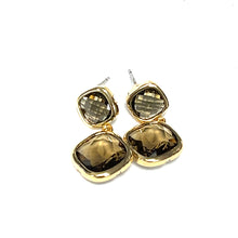 Load image into Gallery viewer, Diamond Drop Crystal Earrings