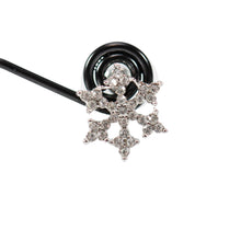 Load image into Gallery viewer, Angel Kisses Snowflake CZ Post Back Earrings