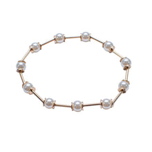 Load image into Gallery viewer, Pearl Link Bracelet