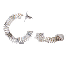 Load image into Gallery viewer, Twisted Slinky Hoop Earrings