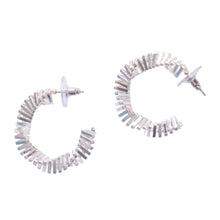 Load image into Gallery viewer, Twisted Slinky Hoop Earrings