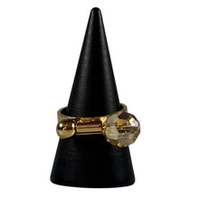 Load image into Gallery viewer, Amber Horizon Adjustable Ring