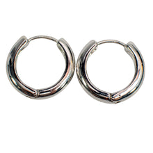Load image into Gallery viewer, Small Closed Hoop Earrings