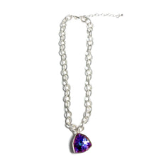 Load image into Gallery viewer, Linked to Lavender Pendant Necklace