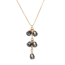 Load image into Gallery viewer, Touch of Crystal Drop Necklace