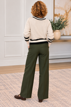 Load image into Gallery viewer, The Cozy Contrast V-Neck Sweater
