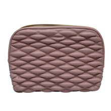 Load image into Gallery viewer, Soft Pink Bubble Double Dome Cosmetic Bag