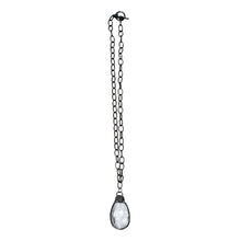 Load image into Gallery viewer, Crystal Teardrop Hematite Necklace