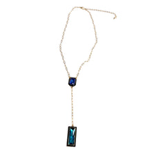 Load image into Gallery viewer, Gem to Gem Long Necklace
