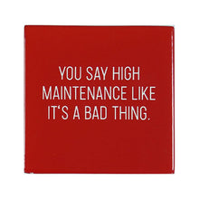 Load image into Gallery viewer, Fancy Fashionista Ceramic Tile Coasters - Set of 4