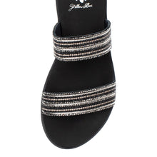 Load image into Gallery viewer, Rhinestone Diva Slide Sandals by Yellow Box