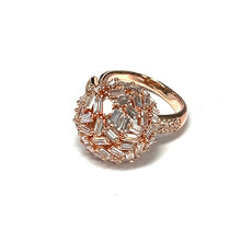 Load image into Gallery viewer, Crystalized Ball Adjustable Ring