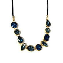 Load image into Gallery viewer, Gotta Love Glitz Crystal Bezel Set Necklace