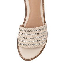 Load image into Gallery viewer, 5 Rows Of Glitz Slide Sandals By Yellow Box