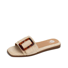 Load image into Gallery viewer, Sophisticated Summer Style Slide Sandal By Yellow Box