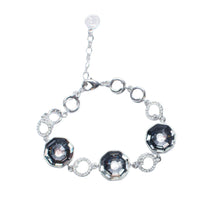 Load image into Gallery viewer, Shadow Trio Swarovski Charm Bracelet