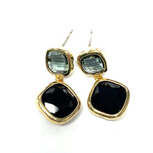 Load image into Gallery viewer, Diamond Drop Crystal Earrings