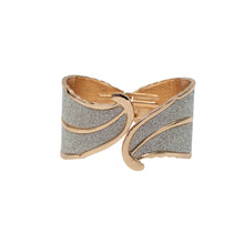 Load image into Gallery viewer, Shimmer Leaf Hinged Cuff Bracelet