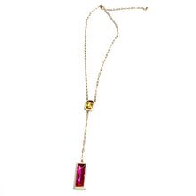 Load image into Gallery viewer, Gem to Gem Long Necklace
