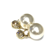 Load image into Gallery viewer, Lights, Camera, Action! Drop Pearl Earrings