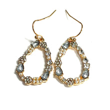 Load image into Gallery viewer, Embellished Teardrop Earrings