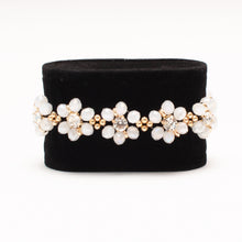 Load image into Gallery viewer, Flower Crystal Stretch Bracelet