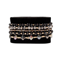 Load image into Gallery viewer, Times 5 Crystal Stretch Bracelet