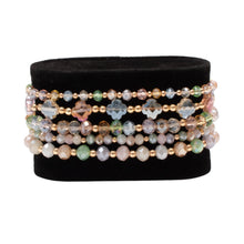 Load image into Gallery viewer, Times 5 Crystal Stretch Bracelet
