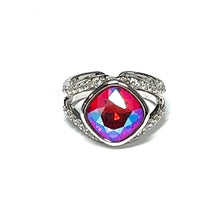 Load image into Gallery viewer, Stunning Swarovski Crystal Adjustable Ring