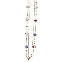 Load image into Gallery viewer, Sprinkle of Sparkle Floret Crystal Necklace