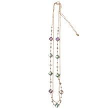 Load image into Gallery viewer, Sprinkle of Sparkle Floret Crystal Necklace