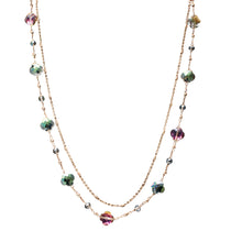 Load image into Gallery viewer, Sprinkle of Sparkle Floret Crystal Necklace