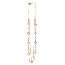 Load image into Gallery viewer, Sprinkle of Sparkle Floret Crystal Necklace