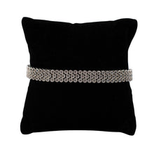 Load image into Gallery viewer, Offset Triple-Row Open Box Bracelet