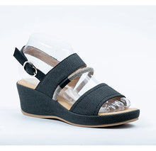 Load image into Gallery viewer, Malta Marina Wedge Strap Sandal