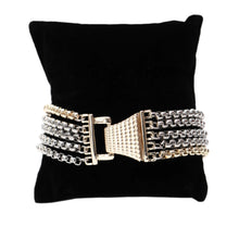 Load image into Gallery viewer, The One That Stands Out Layered Chain Bracelet with Spring Clip Clasp