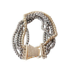 Load image into Gallery viewer, The One That Stands Out Layered Chain Bracelet with Spring Clip Clasp