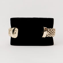 Load image into Gallery viewer, Wickedly Charming Flexible 1/2" Cuff Bracelet with Cubic Zirconia