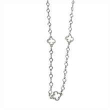Load image into Gallery viewer, Crystals By The Yards Fleurette Long Necklace