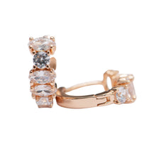 Load image into Gallery viewer, Petite Radiant Huggie Hoops