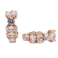 Load image into Gallery viewer, Petite Radiant Huggie Hoops