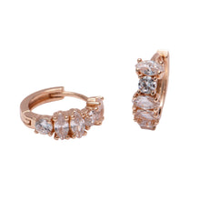 Load image into Gallery viewer, Petite Radiant Huggie Hoops